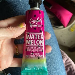 Crystal waters watermelon scented perfume hand cream 40ml